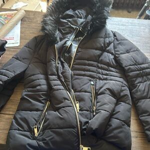 Women’s Guess XL Black Puffer Coat